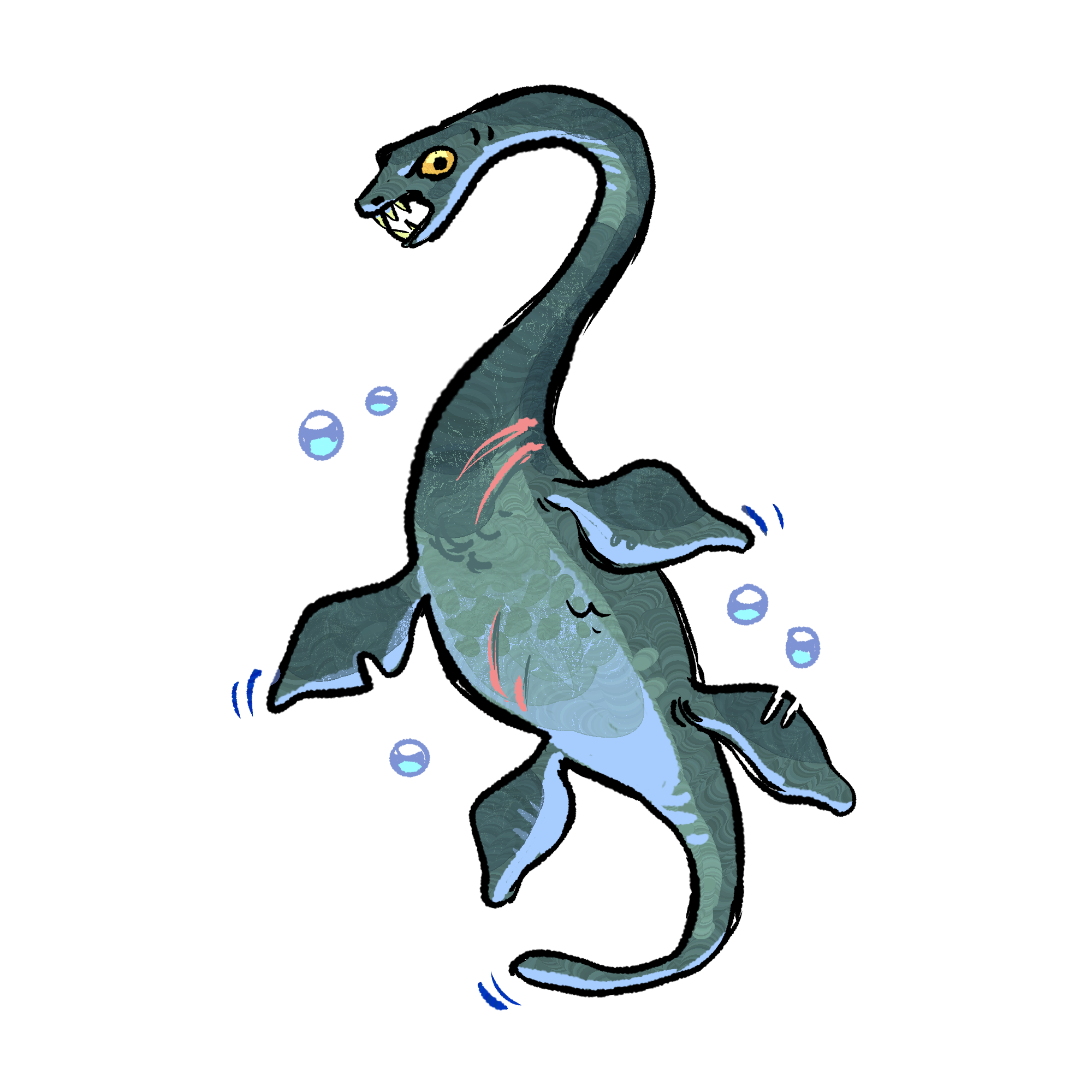 Loch Ness Monster artwork