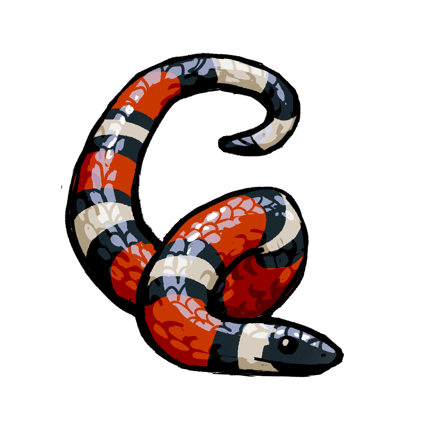Pueblan Milk Snake artwork